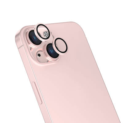 Apple iPhone 15 Zore CL-15 Parmak İzi Bırakmayan Anti-Reflective Kamera Lens Koruyucu - 4