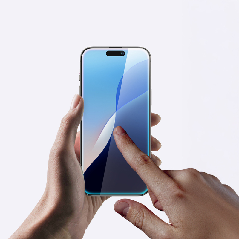 Apple iPhone 16 Amazingthing Radix Parmak İzi Bırakmayan Temperli Cam Ekran Koruyucu - 5