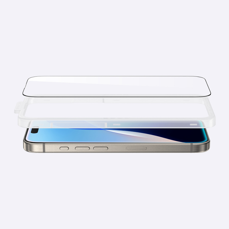 Apple iPhone 16 Amazingthing Radix Parmak İzi Bırakmayan Temperli Cam Ekran Koruyucu - 4
