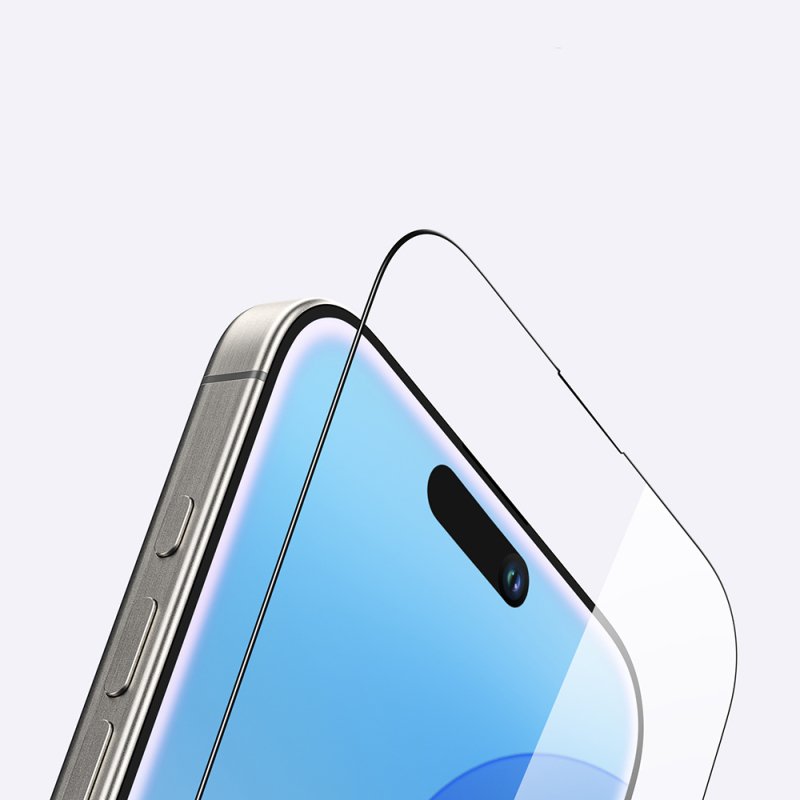 Apple iPhone 16 Amazingthing Radix Parmak İzi Bırakmayan Temperli Cam Ekran Koruyucu - 6