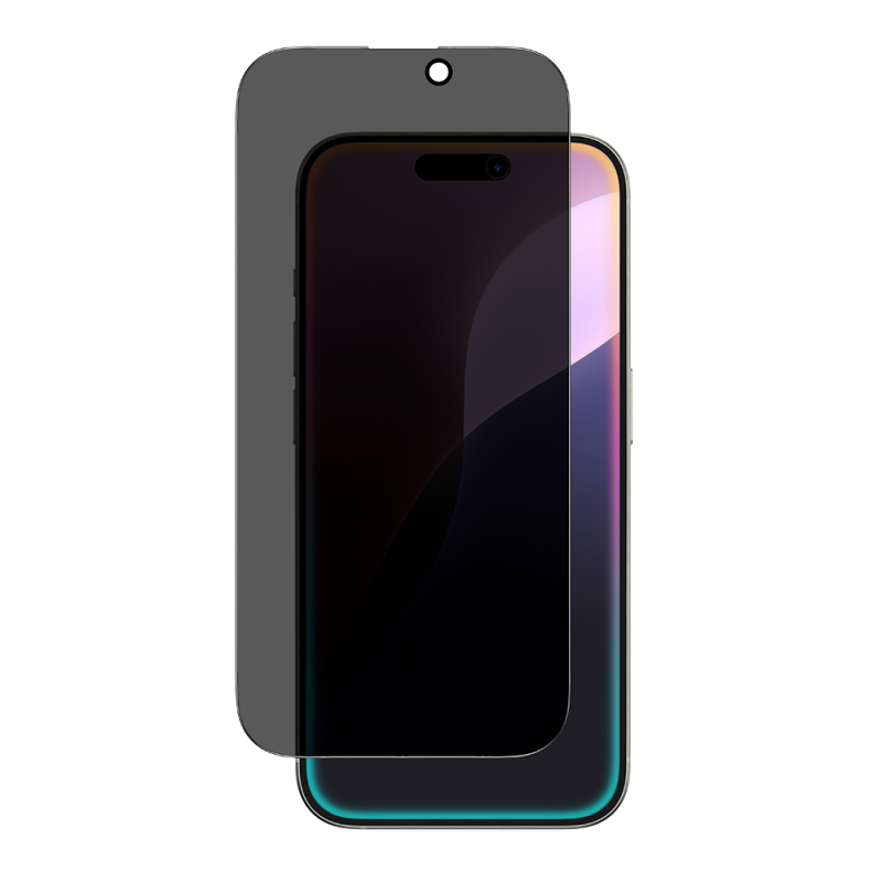 Apple iPhone 16 Amazingthing Radix Privacy Parmak İzi Bırakmayan Temperli Cam Ekran Koruyucu - 3