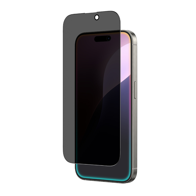 Apple iPhone 16 Amazingthing Radix Privacy Parmak İzi Bırakmayan Temperli Cam Ekran Koruyucu - 4