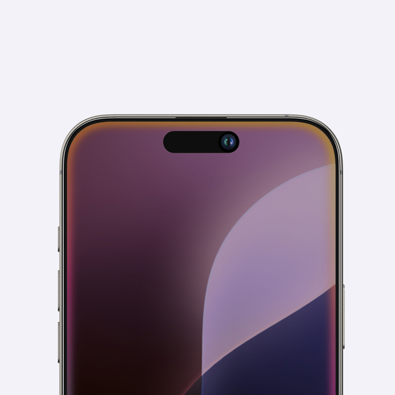 Apple iPhone 16 Amazingthing Radix Privacy Parmak İzi Bırakmayan Temperli Cam Ekran Koruyucu - 6