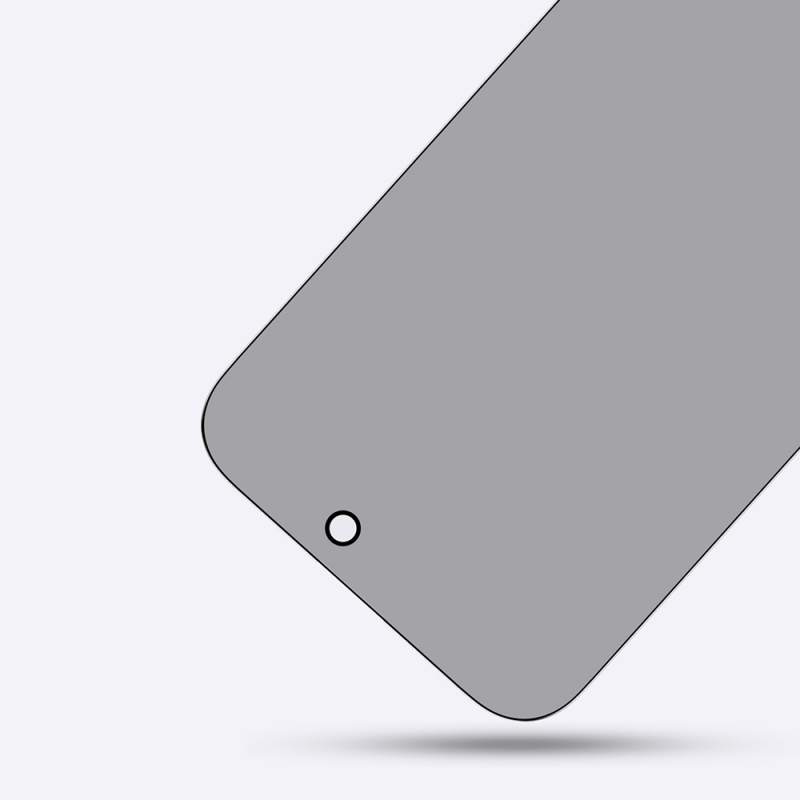 Apple iPhone 16 Amazingthing Radix Privacy Parmak İzi Bırakmayan Temperli Cam Ekran Koruyucu - 8