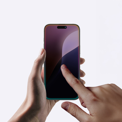 Apple iPhone 16 Amazingthing Radix Privacy Parmak İzi Bırakmayan Temperli Cam Ekran Koruyucu - 9