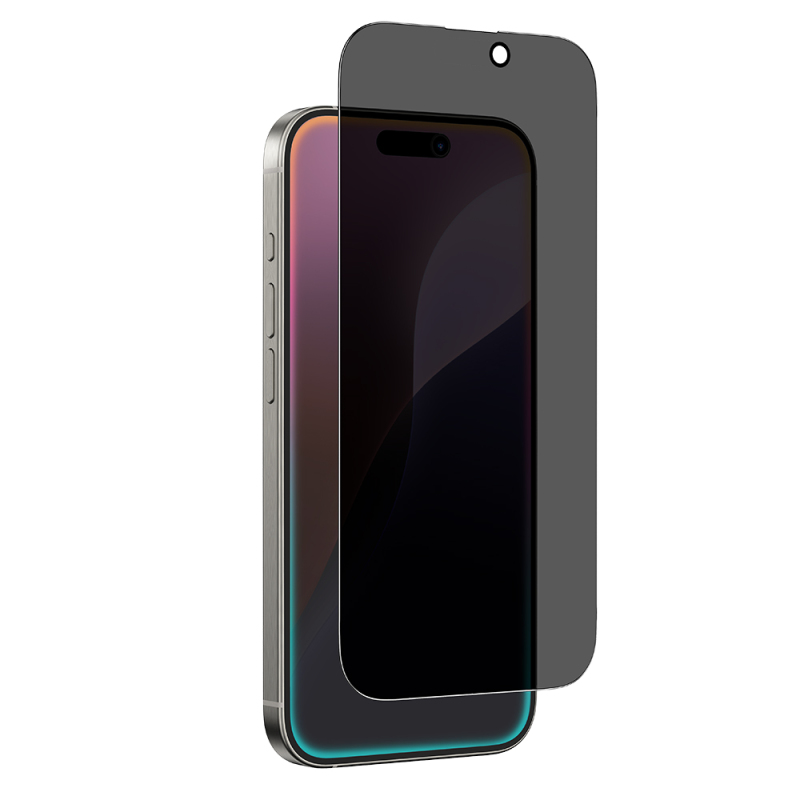 Apple iPhone 16 Amazingthing Radix Privacy Parmak İzi Bırakmayan Temperli Cam Ekran Koruyucu - 2