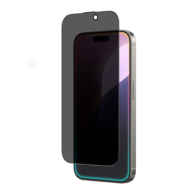 Apple iPhone 16 Amazingthing Titan Privacy Parmak İzi Bırakmayan Temperli Cam Ekran Koruyucu - 4