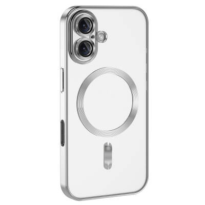 Apple iPhone 16 Case Camera Protected Magsafe Wireless Charging Feature Zore Demre Cover - 19