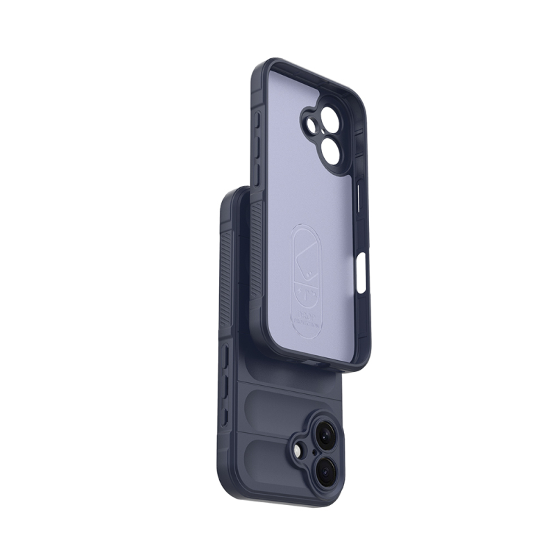 Apple iPhone 16 Case Flexible TPU Hollow Back Surface Design Zore Etnik Silicone Cover - 20