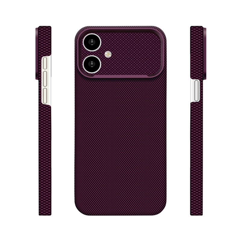 Apple iPhone 16 Case M-Safe Charging Enabled Zore Paris Zerre Hard PC Cover - 1