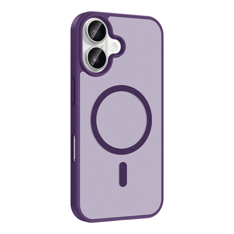 Apple iPhone 16 Case M-safe Charging Feature Zore Ballet Flat Cover - 7