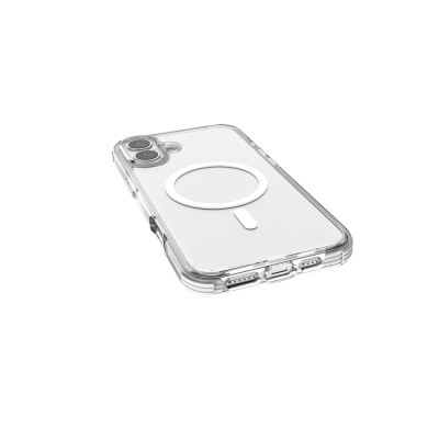 Apple iPhone 16 Case Magsafe Charging Featured Airbag Designed Raptic Clear Series Transparent Cover - 6