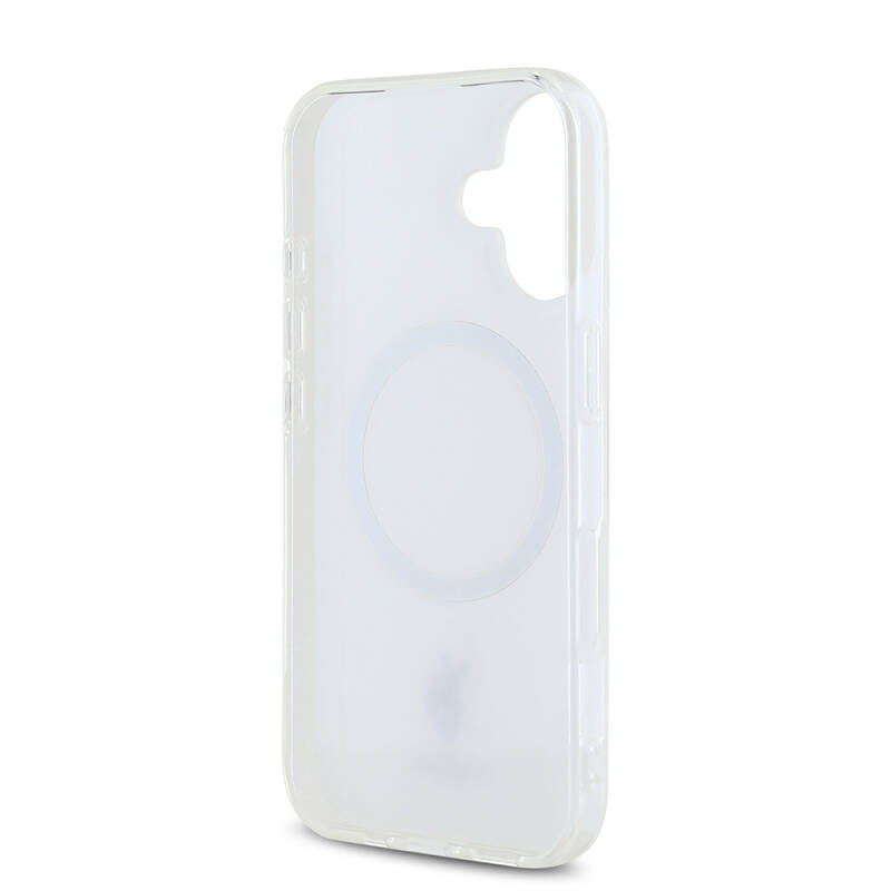 Apple iPhone 16 Case U.S. Polo Assn. Original Licensed Magsafe Charging Featured Ring Cover with IML Double Horse Logo - 8