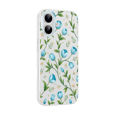 Apple iPhone 16 Case with Camera Protector, Patterned Zore Clip Cover - 8