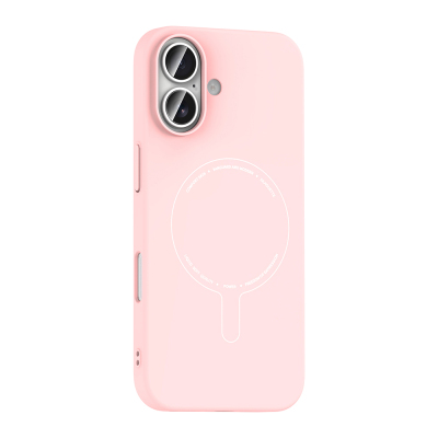 Apple iPhone 16 Case with M-Safe Charging and Camera Protection - Zore Elio Hard PC Cover - 14