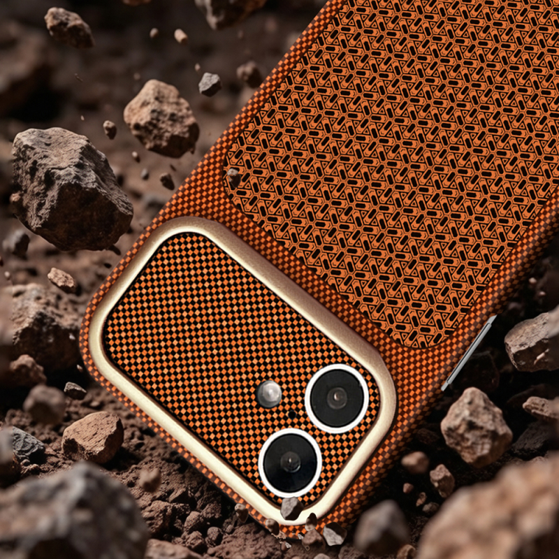 Apple iPhone 16 Case with M-Safe Charging Feature, Zore Paris Nexel Hard PC Cover - 7