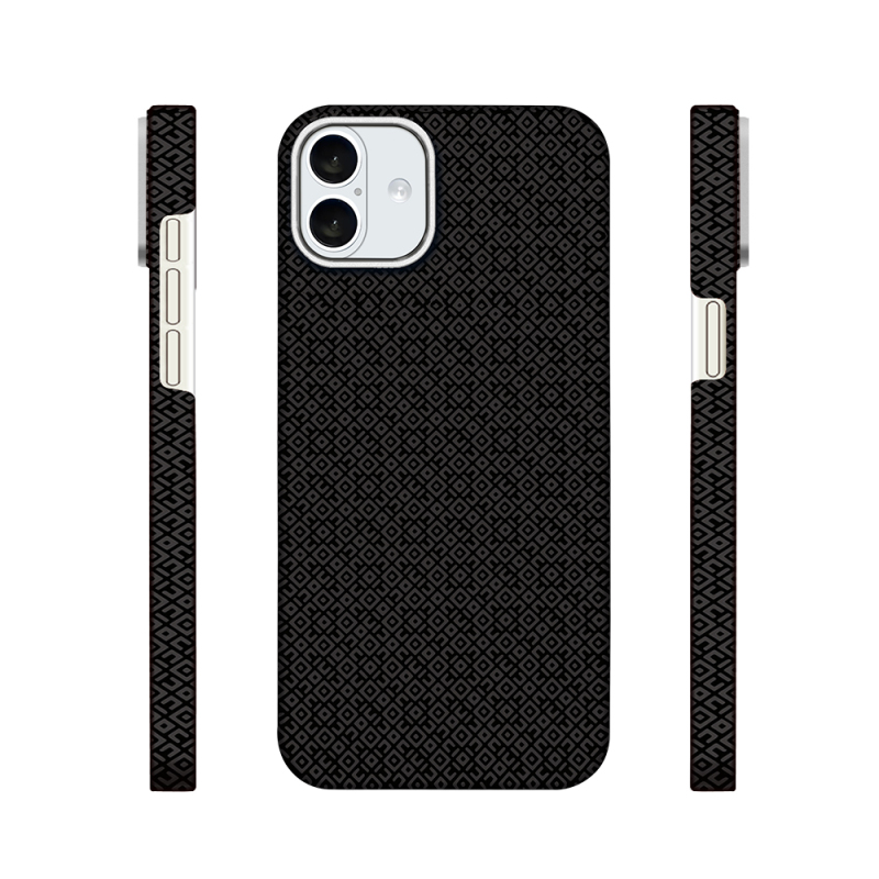 Apple iPhone 16 Case with M-Safe Charging Feature, Zore Paris Vax Hard PC Cover - 1