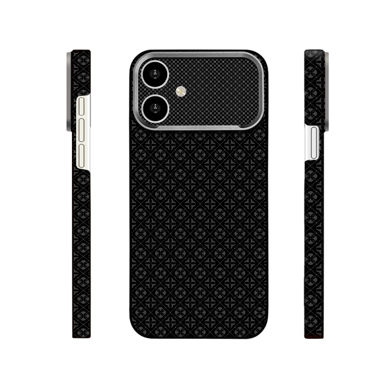 Apple iPhone 16 Case with M-Safe Charging Feature Zore Paris Velix Hard PC Cover - 1