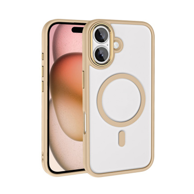 Apple iPhone 16 Case with Wireless Charging Zore Krom Magsafe Silicone Cover - 3