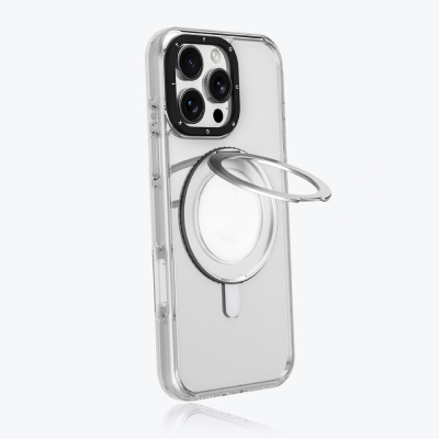 Apple iPhone 16 Case Youngkit Pivot Series Cover with Magsafe Charging Feature and Finger Ring Stand - 6