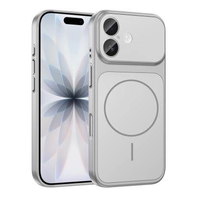 Apple iPhone 16 Case Zore M-Safe Charging Camera Protection Formen Cover - 7