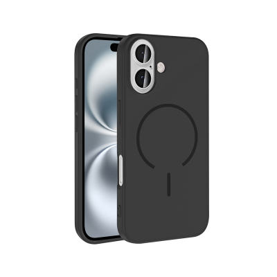 Apple iPhone 16 Case Zore Meta Cover with M-safe Charging Feature - 3