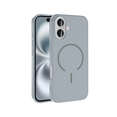 Apple iPhone 16 Case Zore Meta Cover with M-safe Charging Feature - 4