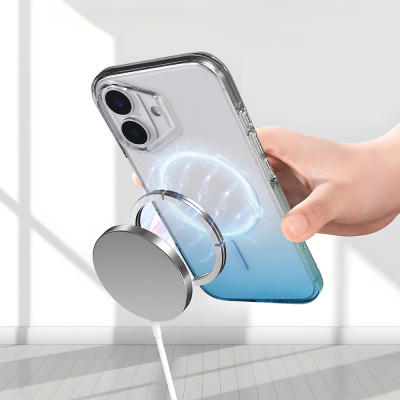 Apple iPhone 16 Case Zore Septic Silicone Cover M-Safe Charging Feature - 25