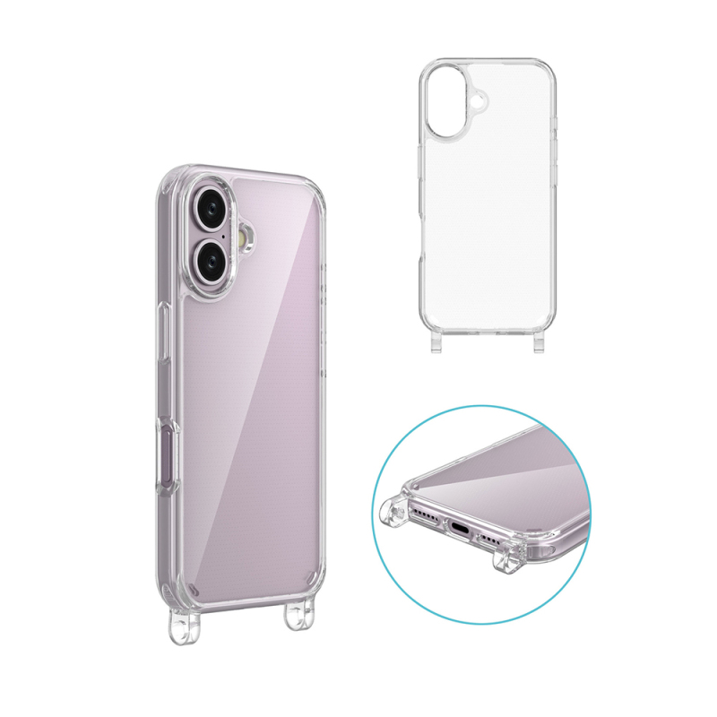 Apple iPhone 16 Case Zore X-Rop Cover - 5