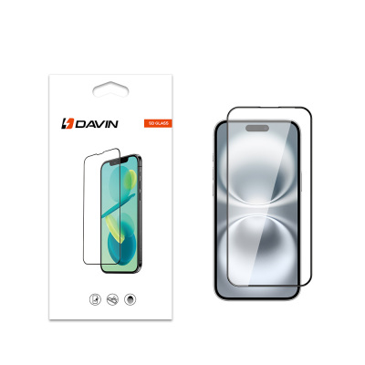 Apple iPhone 16 Davin 5D Glass Screen Protector - 1