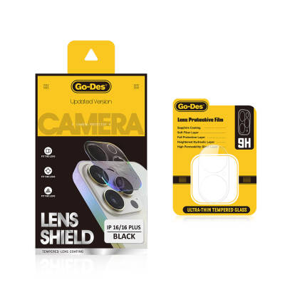 Apple iPhone 16 Go Des Lens Shield CL-17 Camera Lens Protector - 1