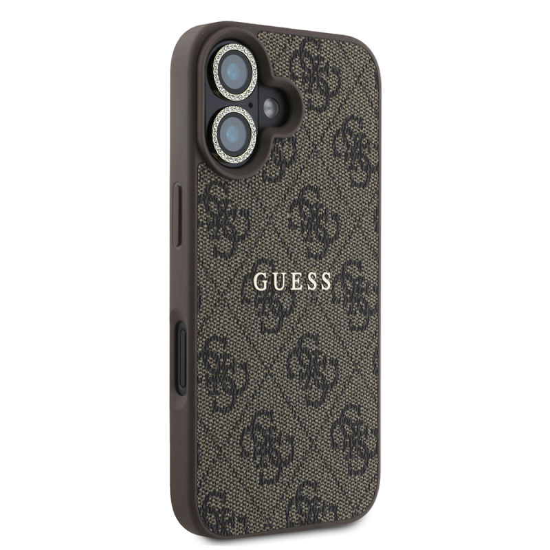 Apple iPhone 16 Guess Orjinal Lisanslı Kılıf + Ekran Koruyucu + Lens Koruyucu 3in1 Aksesuar Seti - 7