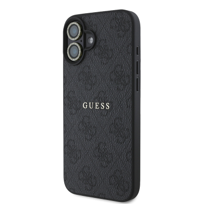 Apple iPhone 16 Guess Orjinal Lisanslı Kılıf + Ekran Koruyucu + Lens Koruyucu 3in1 Aksesuar Seti - 21