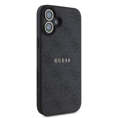 Apple iPhone 16 Guess Orjinal Lisanslı Kılıf + Ekran Koruyucu + Lens Koruyucu 3in1 Aksesuar Seti - 23