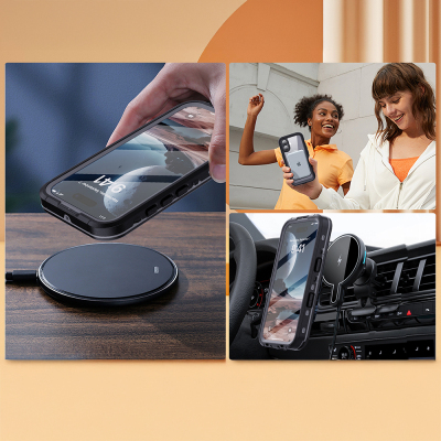 Apple iPhone 16 Kılıf 1-1 Su Geçirmez Kılıf - 6