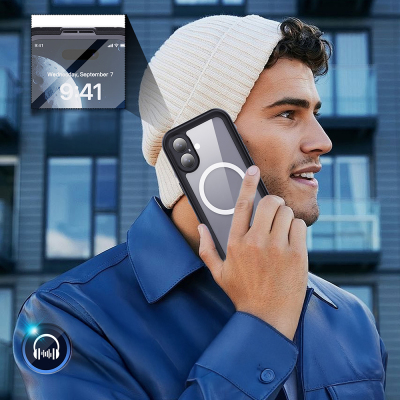 Apple iPhone 16 Kılıf 1-1 Su Geçirmez Kılıf - 7