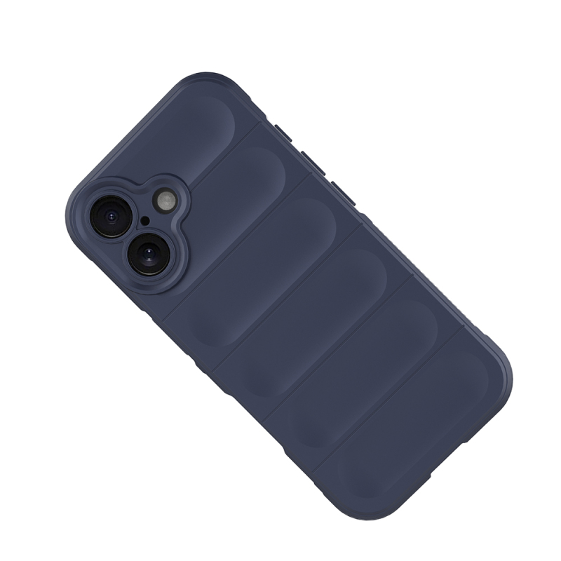 Apple iPhone 16 Kılıf Esnek TPU Oyuklu Arka Yüzey Tasarımlı Zore Etnik Silikon Kapak - 15