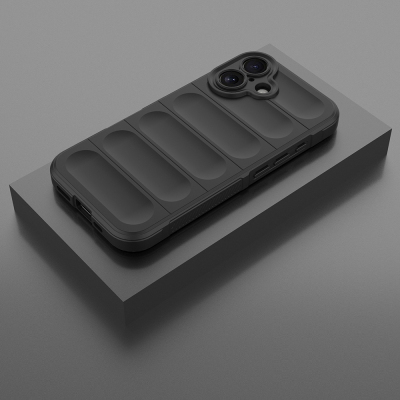 Apple iPhone 16 Kılıf Esnek TPU Oyuklu Arka Yüzey Tasarımlı Zore Etnik Silikon Kapak - 21
