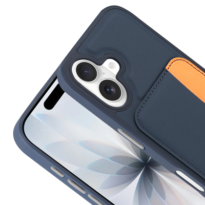 Apple iPhone 16 Kılıf Kartlıklı Zore X-Kart Silikon Kapak - 14