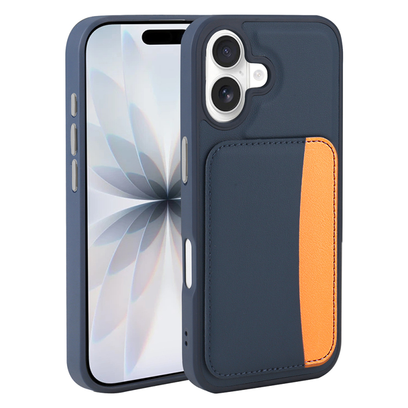 Apple iPhone 16 Kılıf Kartlıklı Zore X-Kart Silikon Kapak - 2