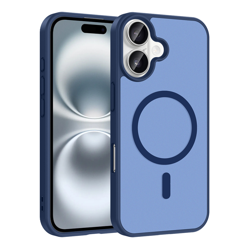 Apple iPhone 16 Kılıf M-safe Şarj Özellikli Zore Babet Kapak - 4