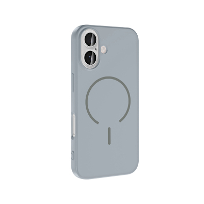 Apple iPhone 16 Kılıf M-safe Şarj Özellikli Zore Meta Kapak - 14