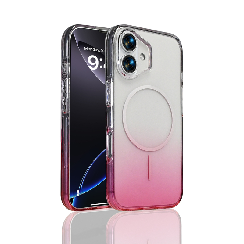 Apple iPhone 16 Kılıf M-Safe Şarj Özellikli Zore Septik Silikon Kapak - 3