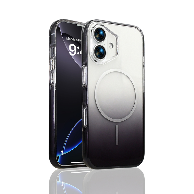 Apple iPhone 16 Kılıf M-Safe Şarj Özellikli Zore Septik Silikon Kapak - 5