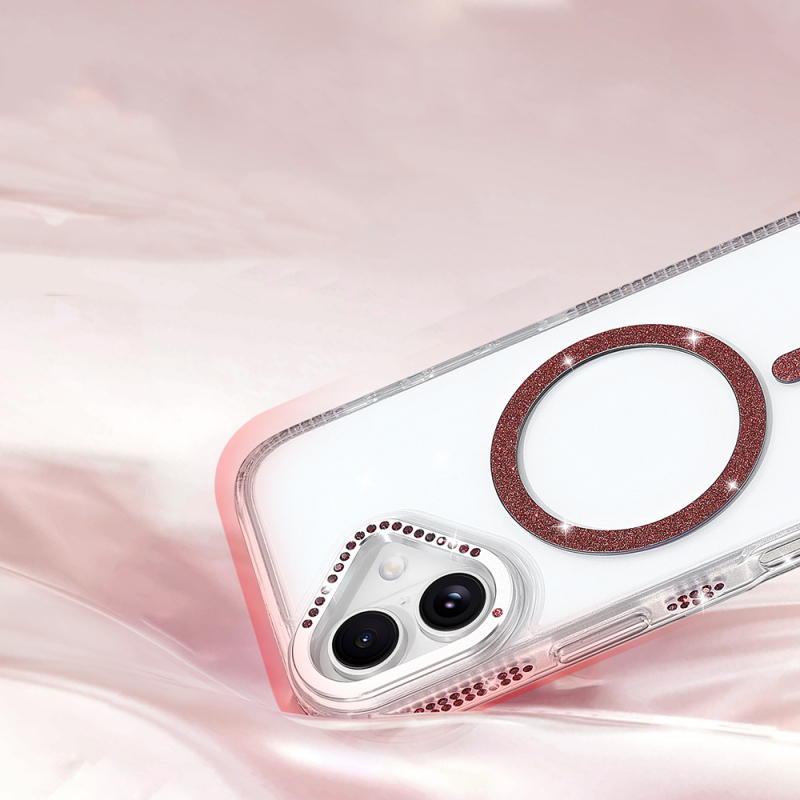 Apple iPhone 16 Kılıf M-safe Şarj Özellikli Zore Tera Silikon Kapak - 5