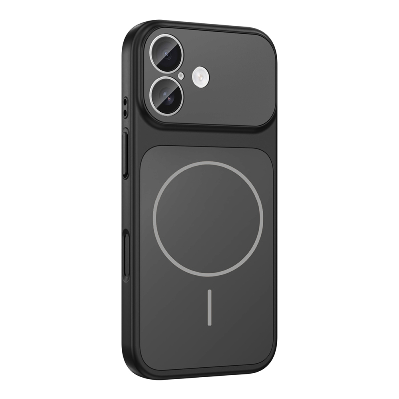 Apple iPhone 16 Kılıf Zore M-Safe Şarj Özellikli Kamera Korumalı Formen Kapak - 9
