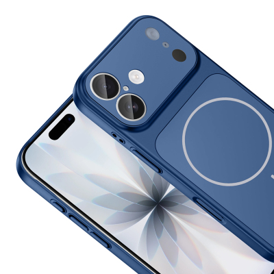 Apple iPhone 16 Kılıf Zore M-Safe Şarj Özellikli Kamera Korumalı Formen Kapak - 18