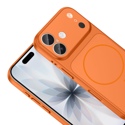 Apple iPhone 16 Kılıf Zore M-Safe Şarj Özellikli Kamera Korumalı Formen Kapak - 19