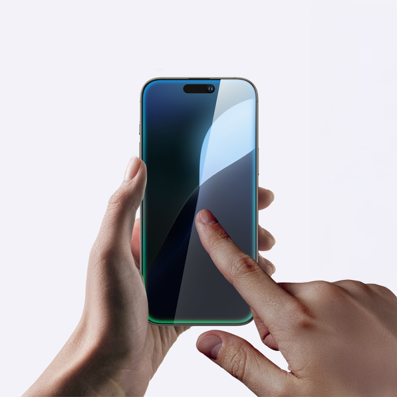 Apple iPhone 16 Plus Amazingthing Titan Parmak İzi Bırakmayan Temperli Cam Ekran Koruyucu - 11
