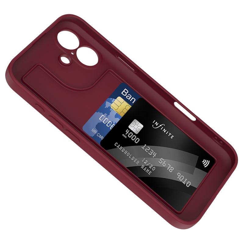 Apple iPhone 16 Plus Case Camera Protection Card Holder Zore Vitra Cover - 11